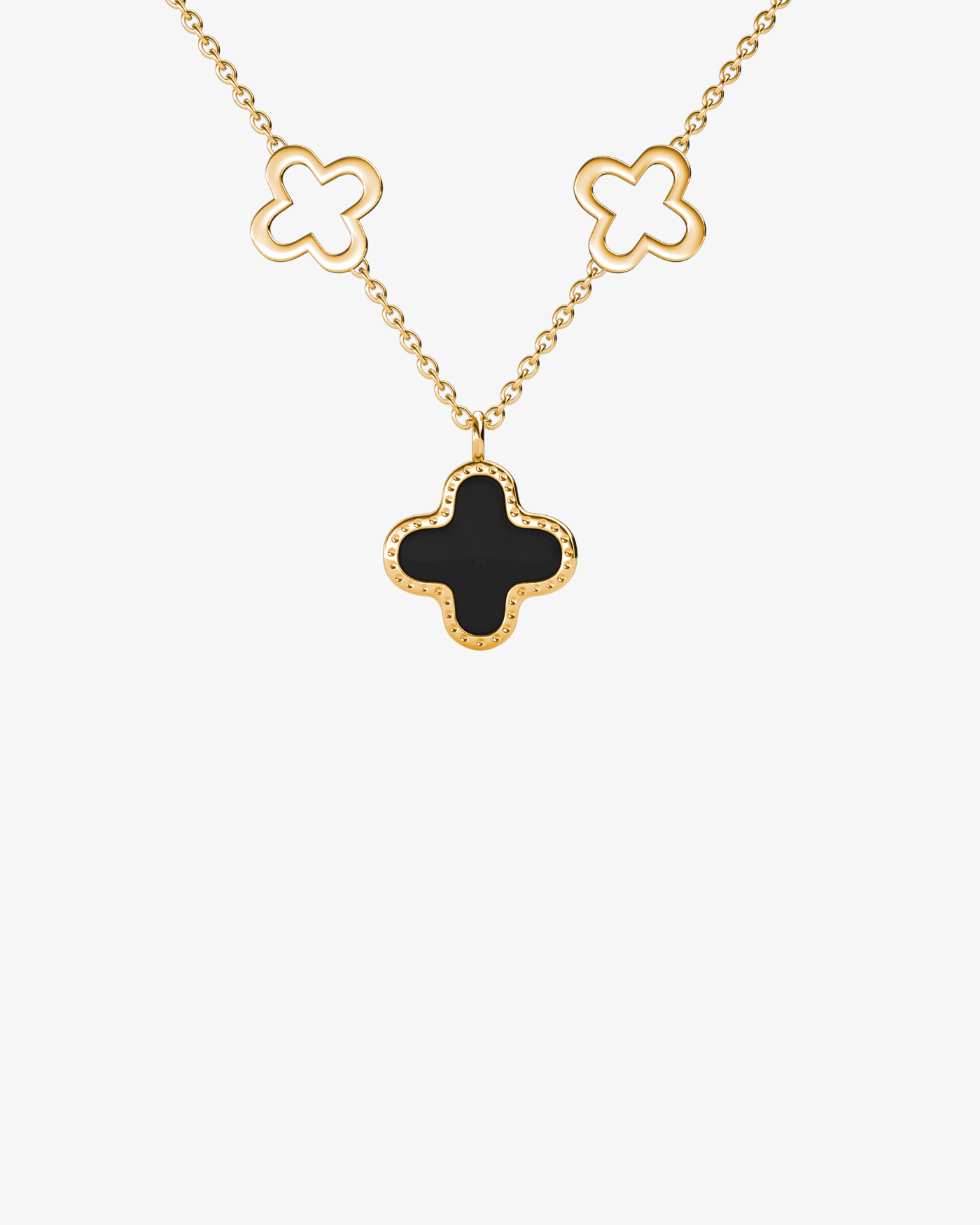 Noir Fleur Halskette