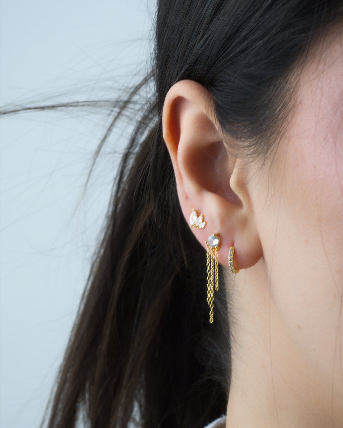 Alenya 3er Ohrring Set